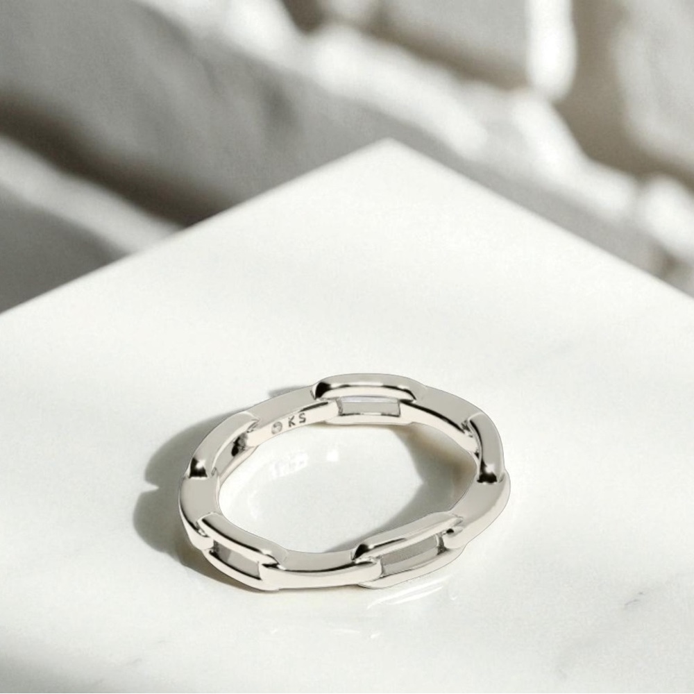 Kendra Scott Andi Band Ring In Silver